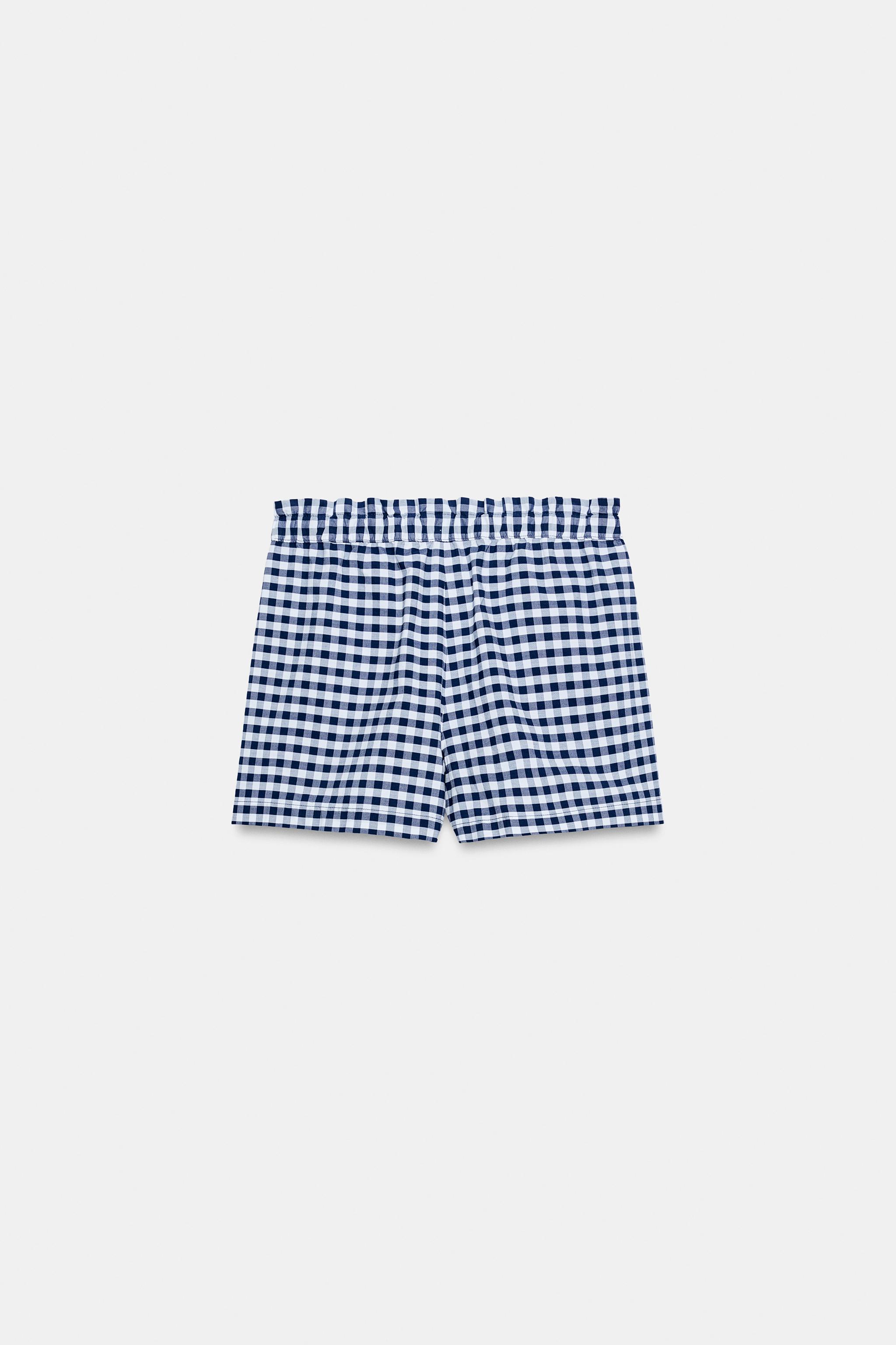 GINGHAM SHORTS ZW COLLECTION
